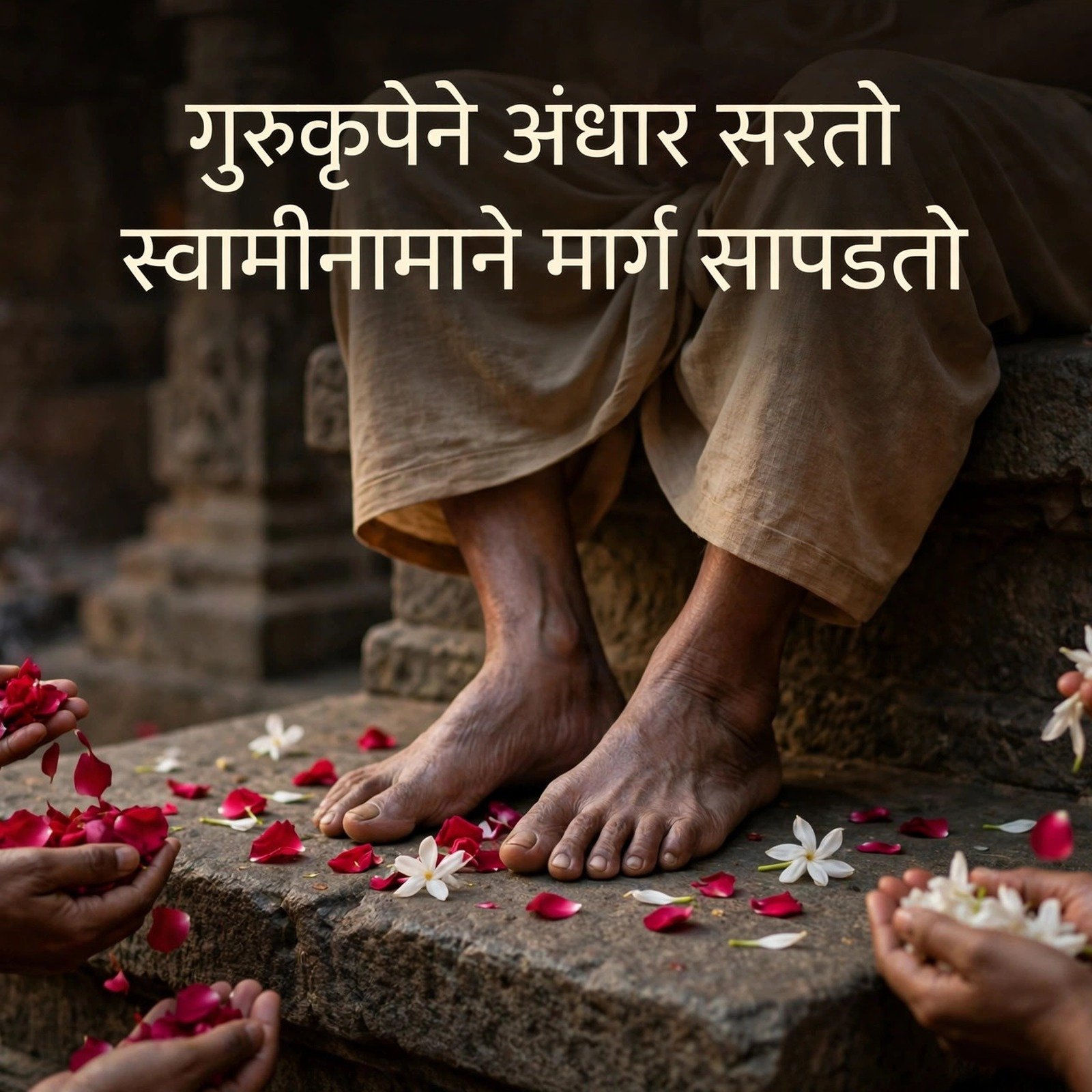 स्वामी समर्थ शायरी: भिऊ नकोस, मी तुझ्या पाठीशी