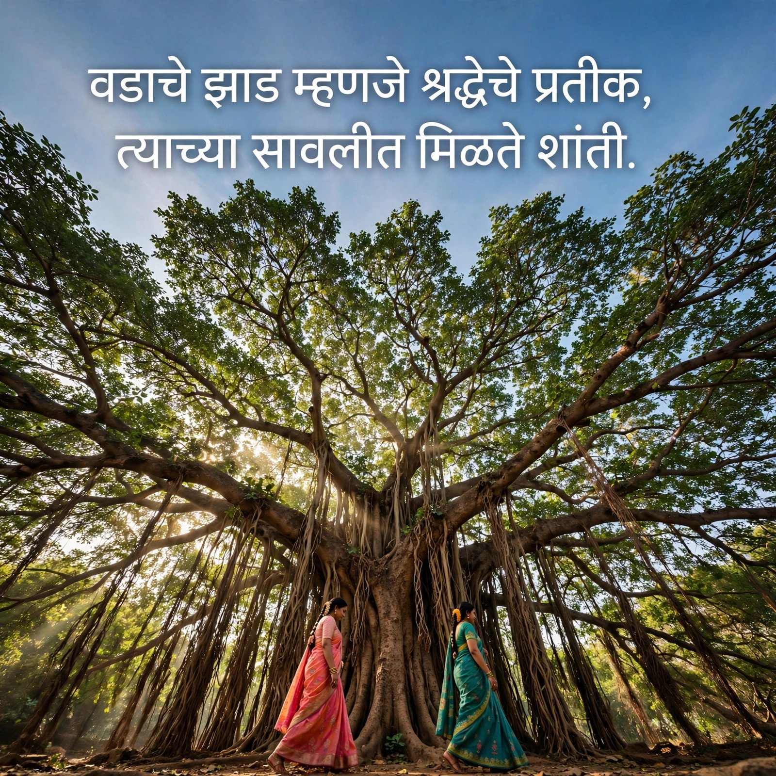 वटपौर्णिमा शायरी मराठी: शुभेच्छा आणि संदेश