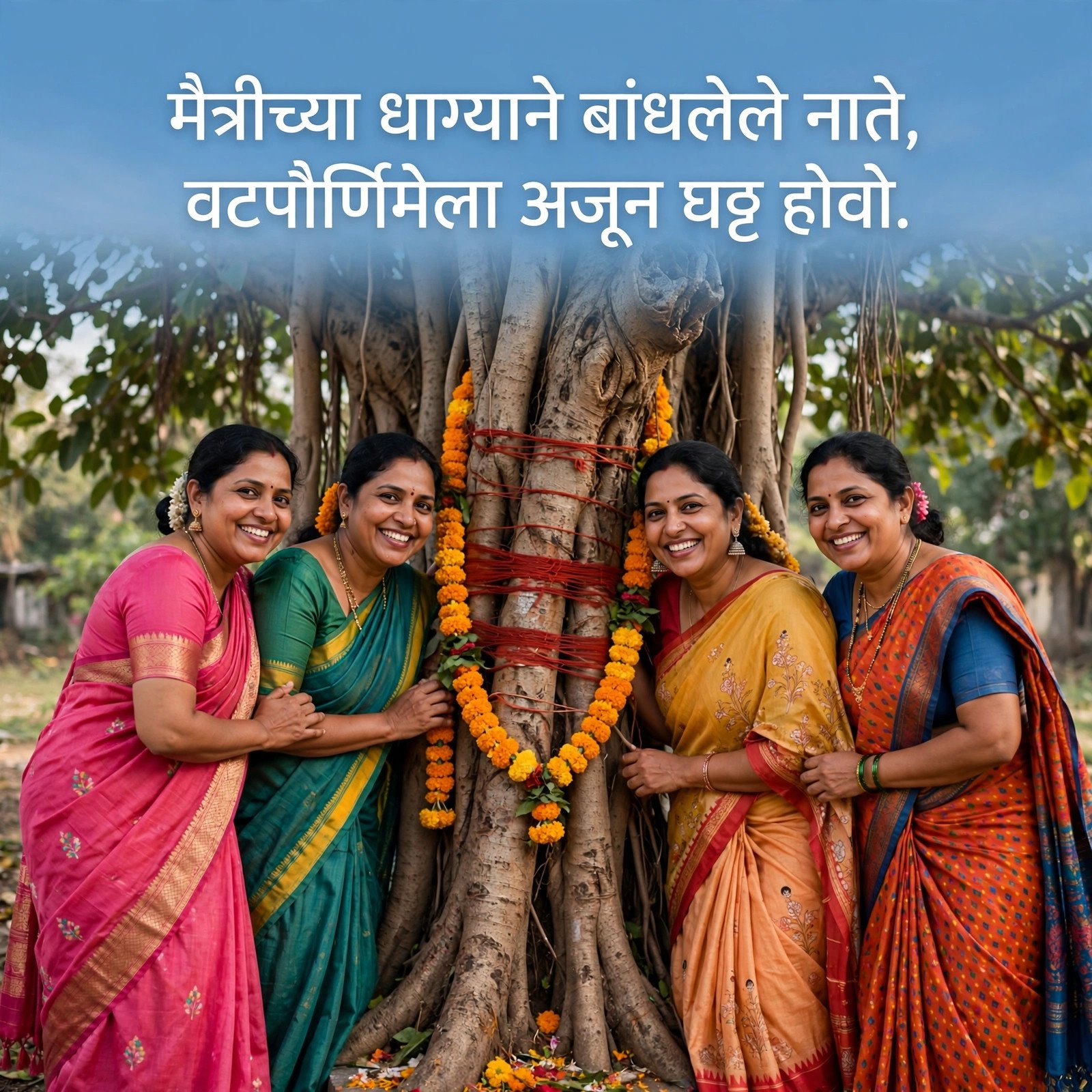 वटपौर्णिमा शायरी मराठी: शुभेच्छा आणि संदेश