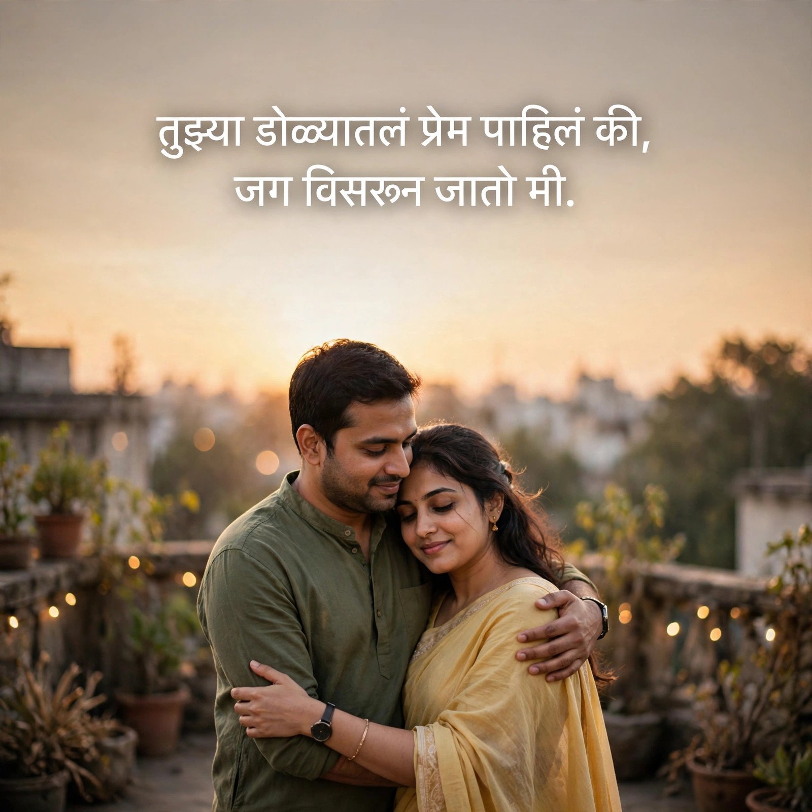 Heart Touching Wife Shayari in Marathi: बायकोसाठी