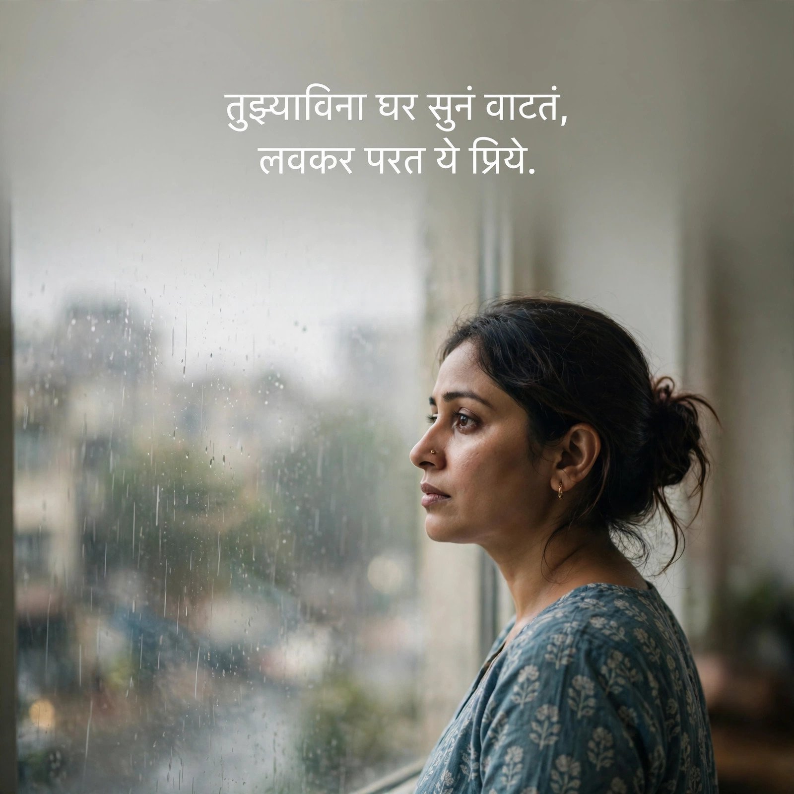 Heart Touching Wife Shayari in Marathi: बायकोसाठी